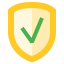 Traffic analysis at the core network level. Attacks are blocked, not reaching the server.